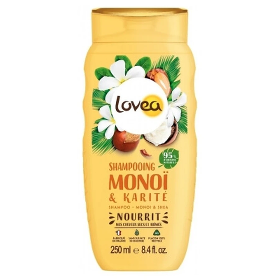 Lovea Șampon cu Monoï și Karité 250 ml