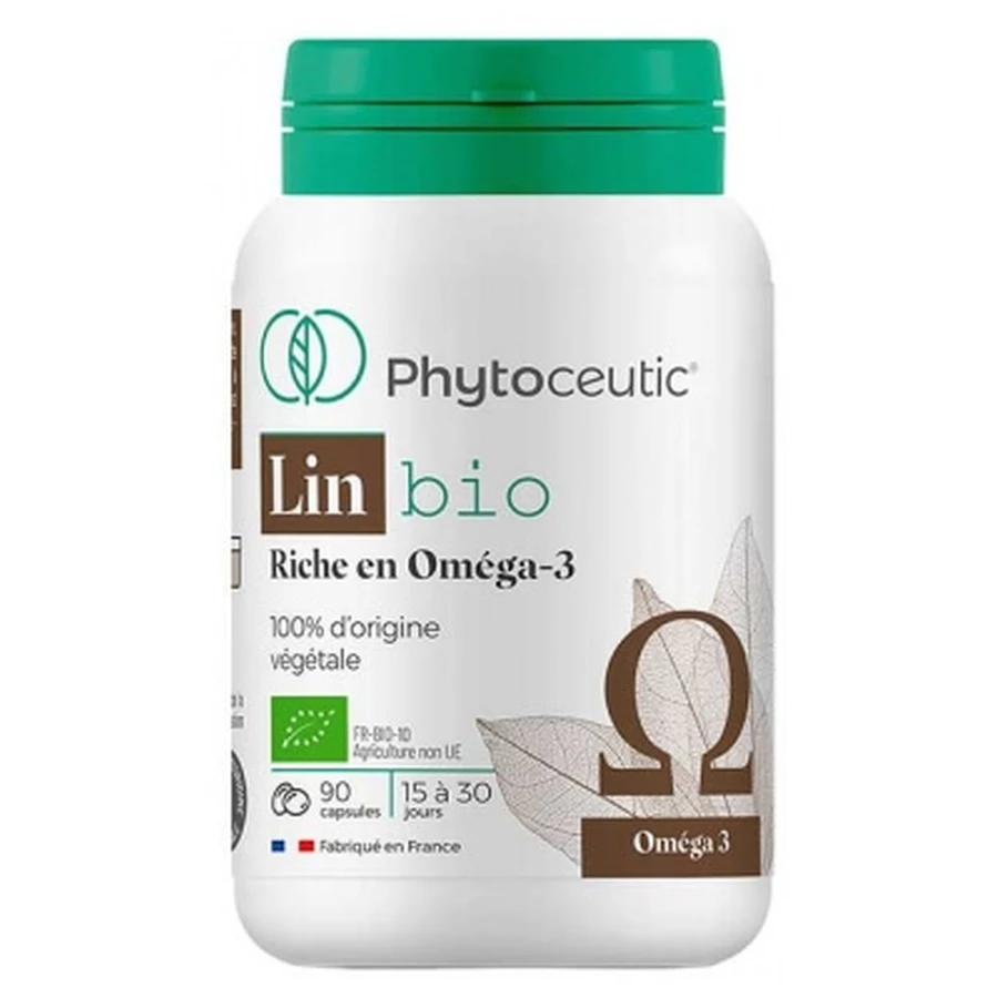 Phytoceutic Biologisch Lijnzaad 90 capsules