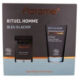 Florame Bleu Glacier Biologische Eau de Toilette 100 ml + Bleu Glacier Biologische Shampoo & Douchegel 200 ml