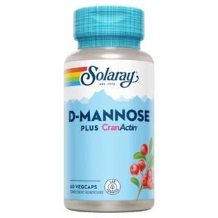 Solaray D-Mannose Plus CranActin 60 vegetarische capsules