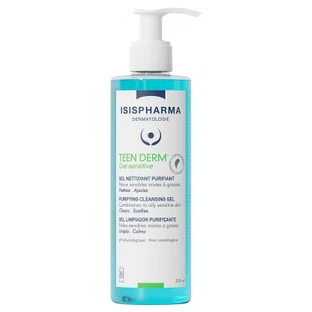 Isispharma Teen Derm Sensitive – oczyszczający żel do mycia twarzy 250 ml