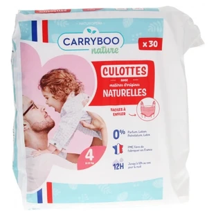 Carryboo Nature: pañales de tela Carryboo, paquete de 30 unidades, talla 4 (8–15 kg)