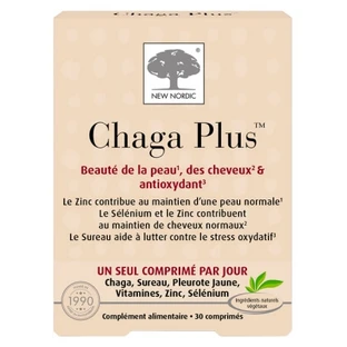 New Nordic Chaga Plus 30 Tablets
