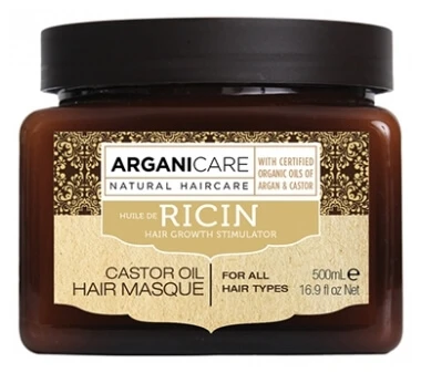 Arganicare Versterkend masker met ricinusolie