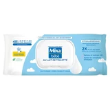 Toallitas de leche limpiadora Mixa Baby, 48 toallitas