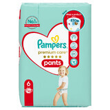 Pannolini Pantaloni Premium Care, n. 6, 15+ kg, 42 pezzi, Pampers