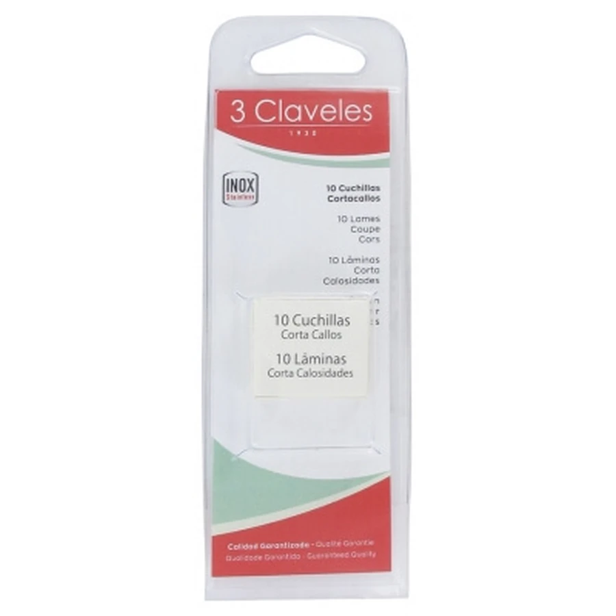 3 Claveles, 10 Cors-Cut Blades