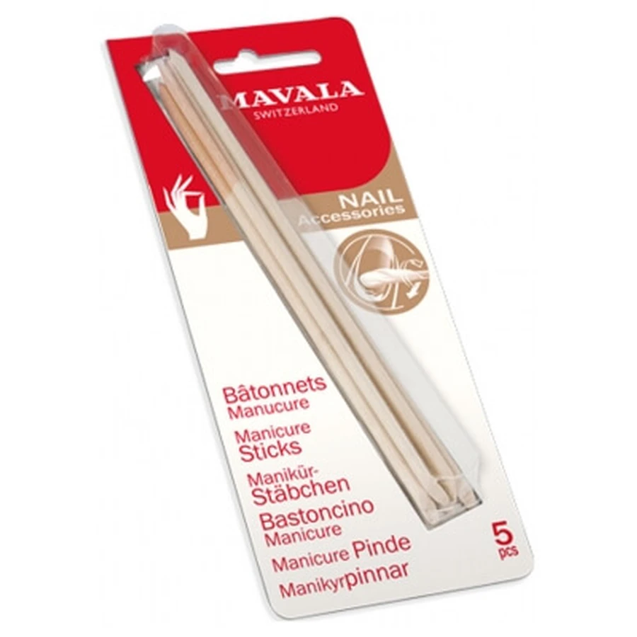 5 palillos de manicura Mavala