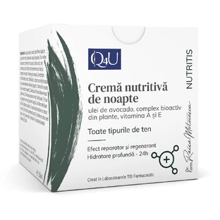 Nutritis Q4U Nourishing Night Cream, 50 ml, Tis Pharmaceutical
