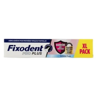 Fixodent Pro Plus Cremă adezivă cu aromă proaspătă 57 g
