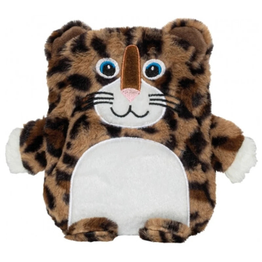 Plic Care - Peluche piatto con motivo leopardo, riscaldabile e raffreddabile