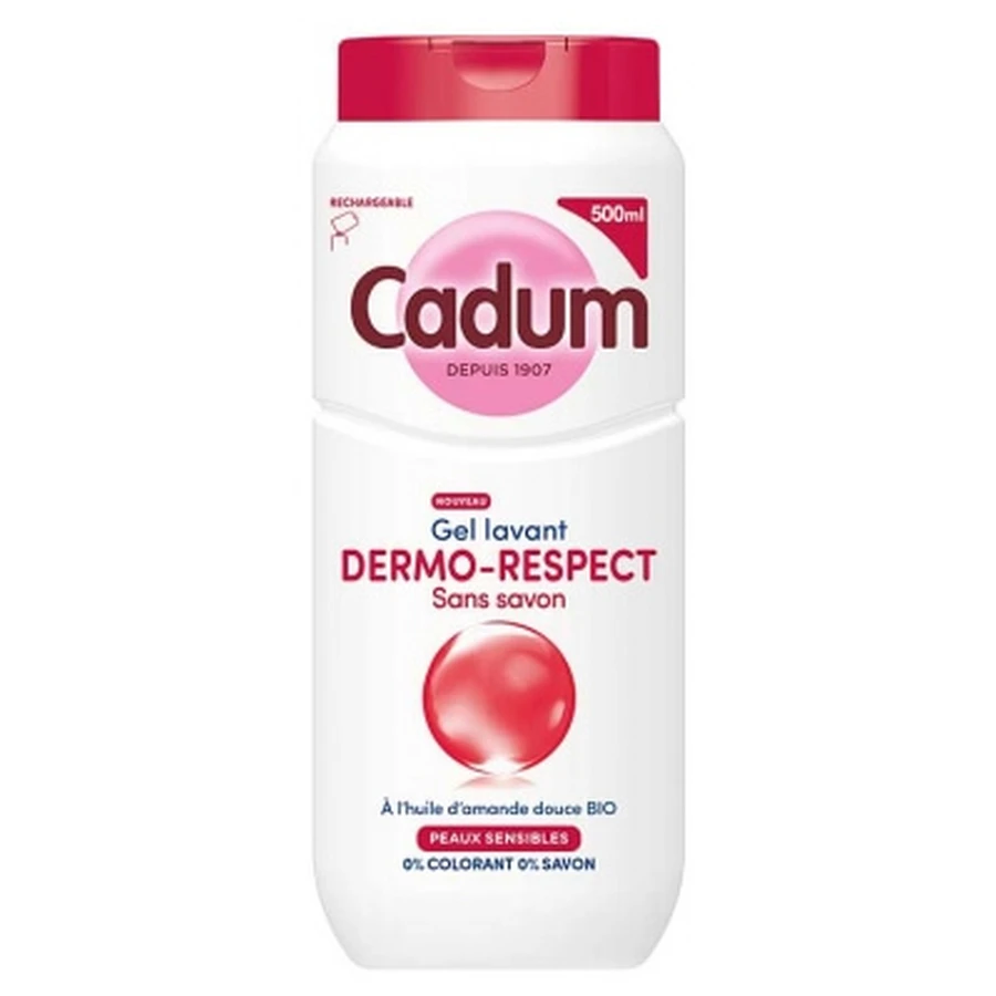 Cadum Dermo-Respect zeepvrije reinigingsgel, 500 ml
