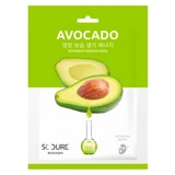 Mascarilla de hoja con esencia intensiva de aguacate Jkosmec 5C, 25 ml