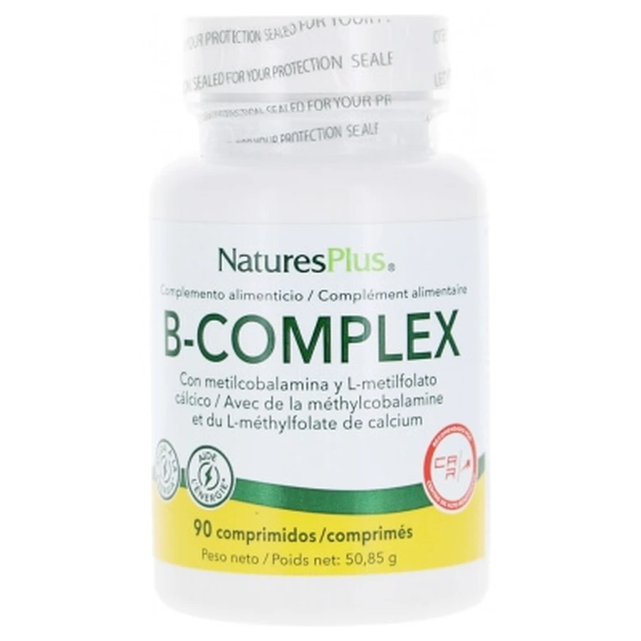 Natures Plus B-Complex 90 Comprimés