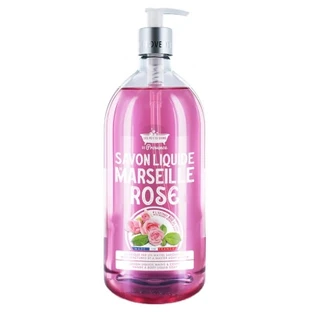 Mydło marsylskie „Les Petits Bains de Provence” o zapachu róży, 1 l