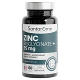 Santarome Bisglicinato de zinc+ 15 mg, 60 cápsulas