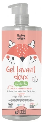 MKL Green Nature Baby Green Biologische Milde Reinigingsgel 1 L