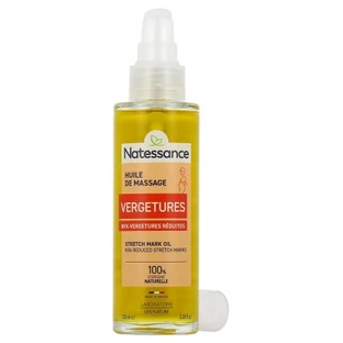 Natessance Huile de Massage Vergetures 100 ml