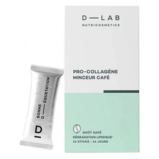 D-Lab Nutricosmetics Sticks Dietary Supplements Pro-Collagen Slimming Coffee