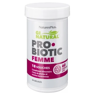 Natures Plus Gi Natural Probiotic pentru femei, 30 de capsule