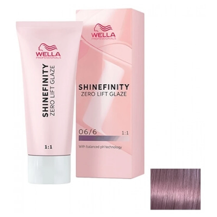 Tinte semipermanente Wella 06/6 Cherry Wine Shinefinity