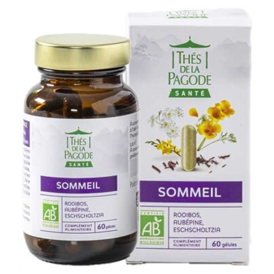 Pagode Bio-Schlaftee, 60 Kapseln
