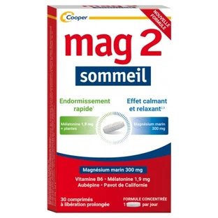 Mag 2 Sommeil Libération Prolongée 30 Comprimés