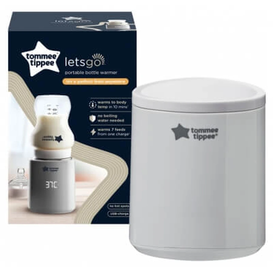 Calentador eléctrico portátil de biberones LetsGo de Tommee Tippee