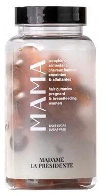 Mevrouw de voorzitter, MAMA Hair voor zwangere vrouwen en vrouwen die borstvoeding geven, 60 gummies