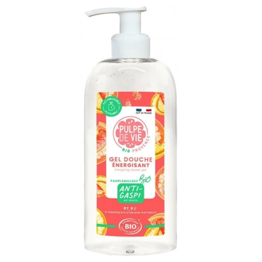 Pulpe de Vie Organic Grapefruit Energizing Shower Gel 400 ml
