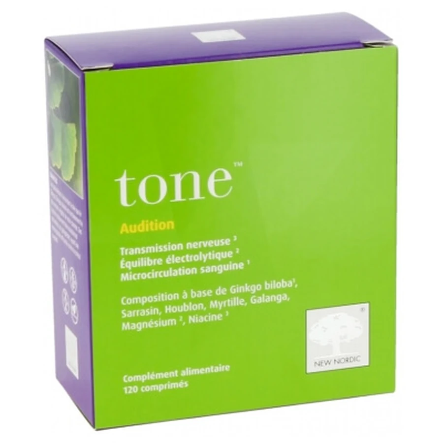 New Nordic Tone, 120 comprimidos