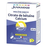 Juvamine: 24 comprimidos efervescentes de citrato de betaina y calcio