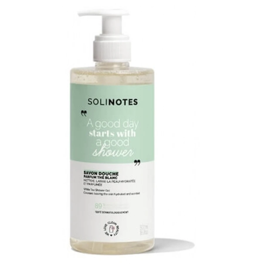 Gel de ducha de té blanco Solinotes, 500 ml
