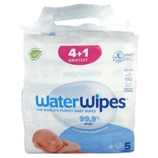 Waterwipes: paquete de 4 x 60 toallitas + 60 toallitas gratis