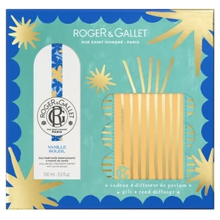 Roger & Gallet Vanille Soleil – kojąca woda zapachowa 100 ml + bezpłatny dyfuzor zapachowy