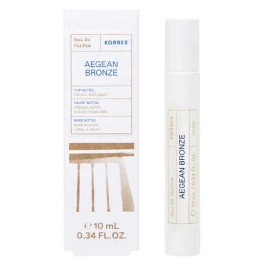Korres Aegean Bronze Eau de Parfum en roll-on, 10 ml