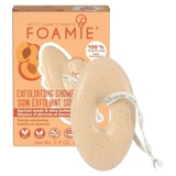 Foamie Solid Exfoliating Body Wash with Apricot Kernels and Shea Butter, 80 g