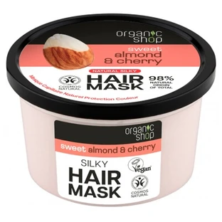Organic Shop: Mascarilla capilar natural para proteger el color, con almendra y cereza, 250 ml
