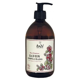 Tadé Savon Corps & Mains Rose d'Ispahan Bio 500 ml