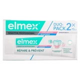 Elmex Sensitive Professional: herstelt en voorkomt + tandvleesverzorging + witmakend, 2-pack (elk 75 ml)