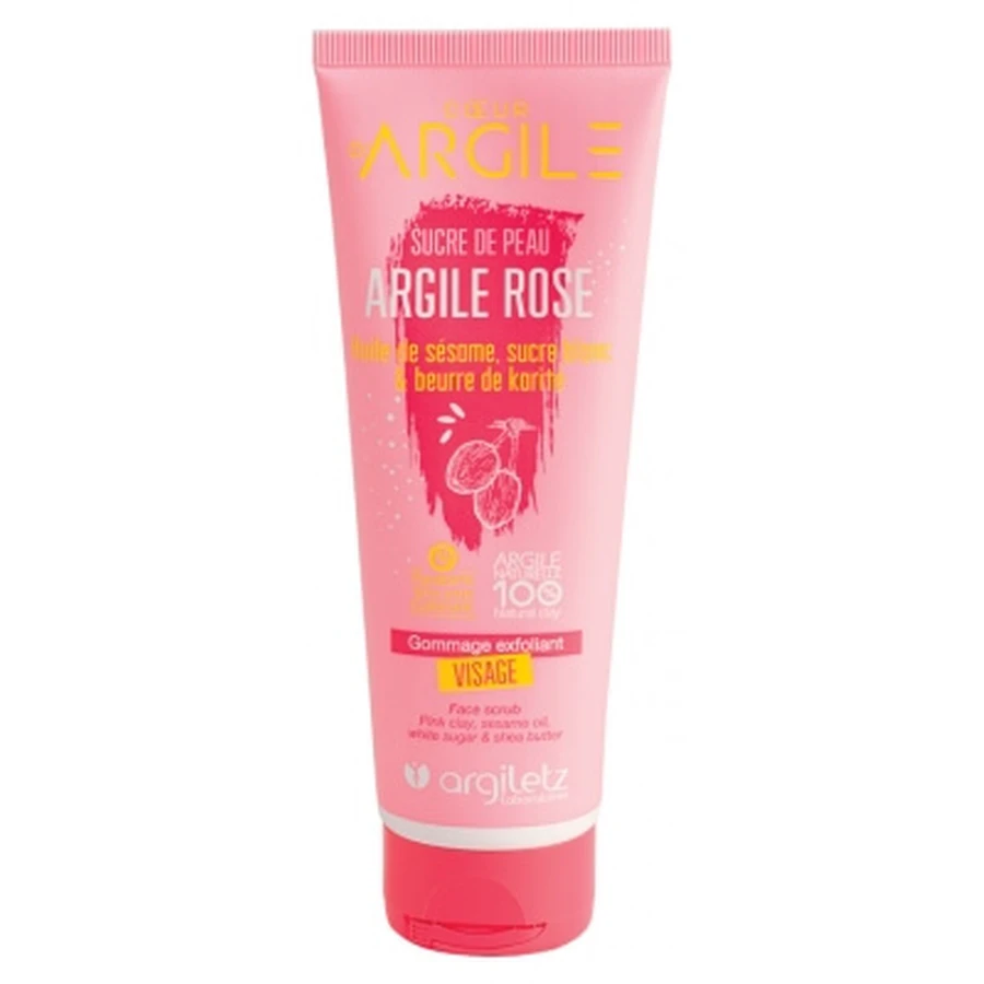 Argiletz Coeur d'Argile Facial Exfoliating Scrub 100 ml