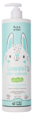 MKL Green Nature Baby Green Biologische Liniment met Olie en Limoen 900 ml