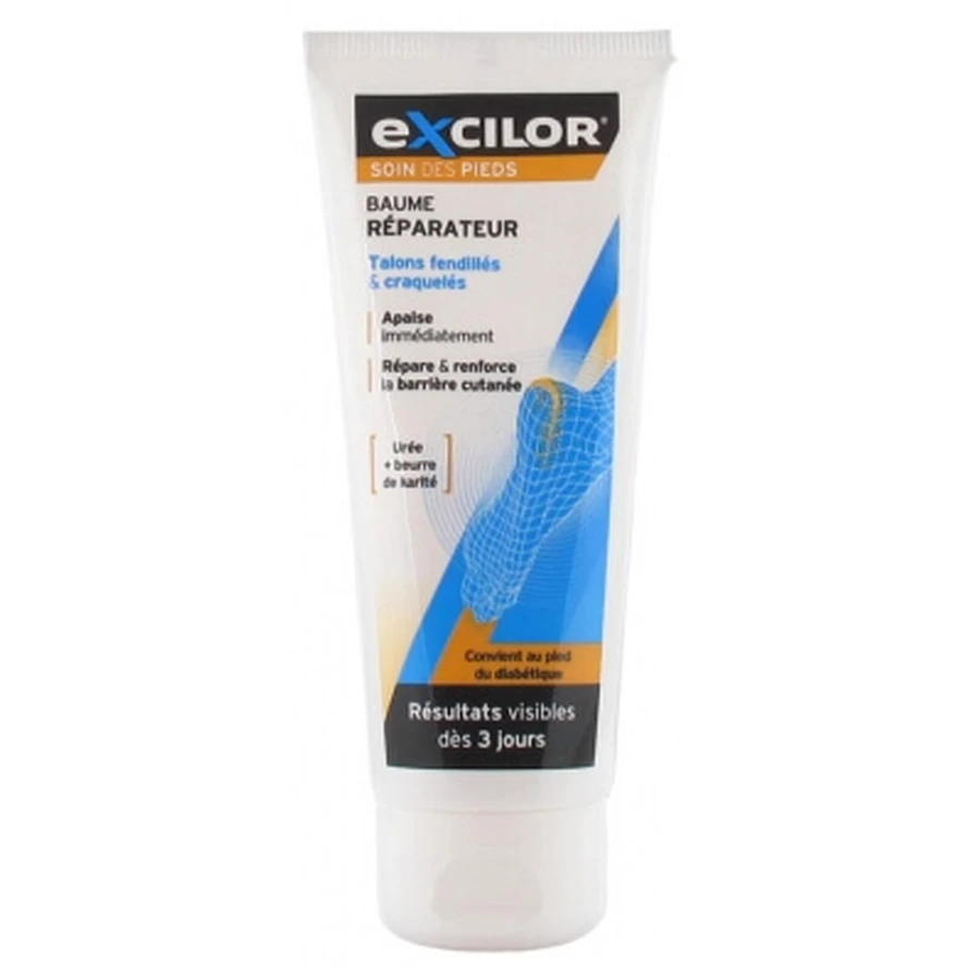 Excilor Repairing Balm for Cracked and Chapped Heels, 50 ml