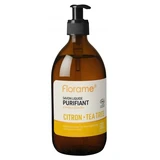 Florame Biologische Zuiverende Vloeibare Zeep met Citroen en Tea Tree, 500 ml