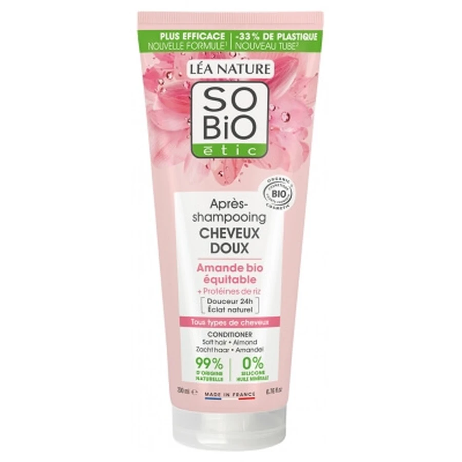 Léa Nature SO BIO étic Biologische conditioner voor fijn haar, 200 ml