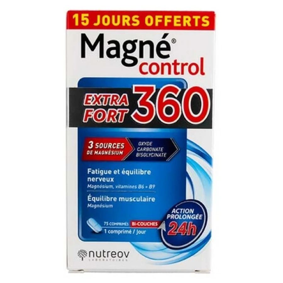 Nutreov Magne Control Extra Strong 360 75 Tablets