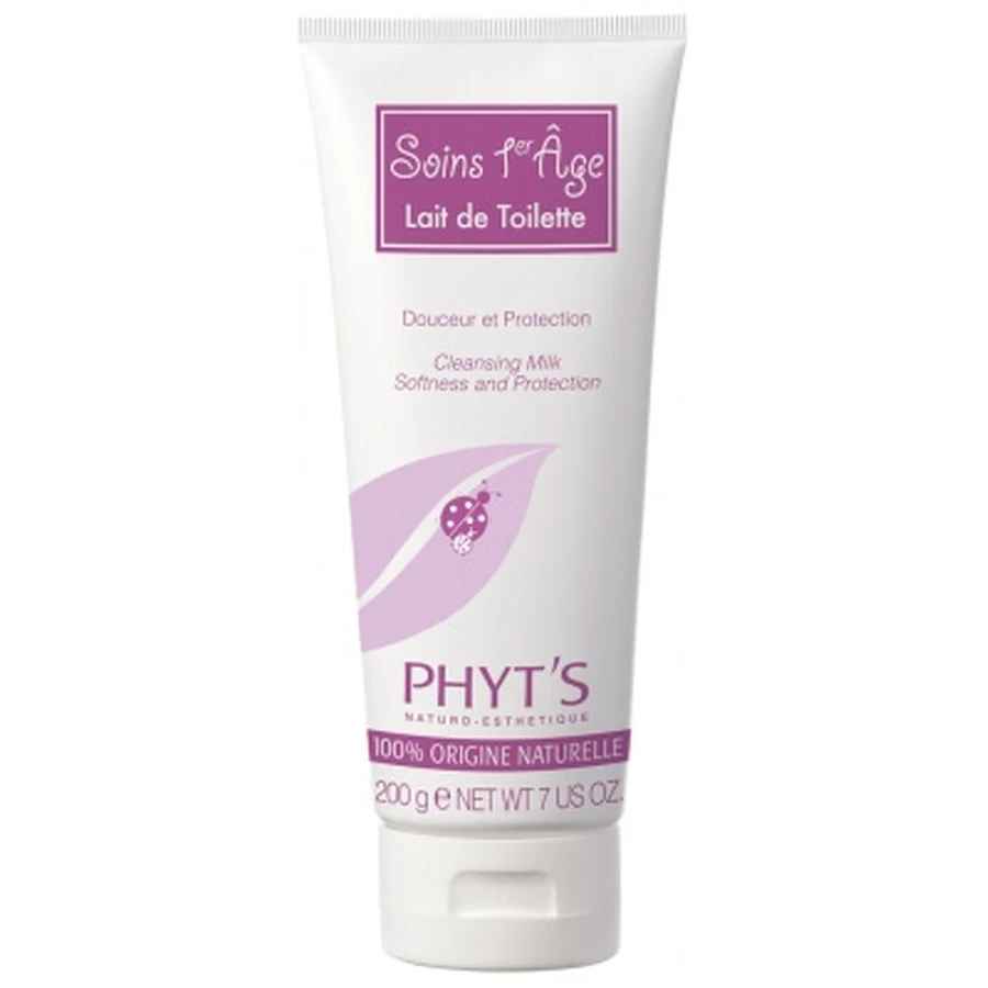 Leche limpiadora ecológica para bebés «Early Childhood Care» de Phyt's, 200 g