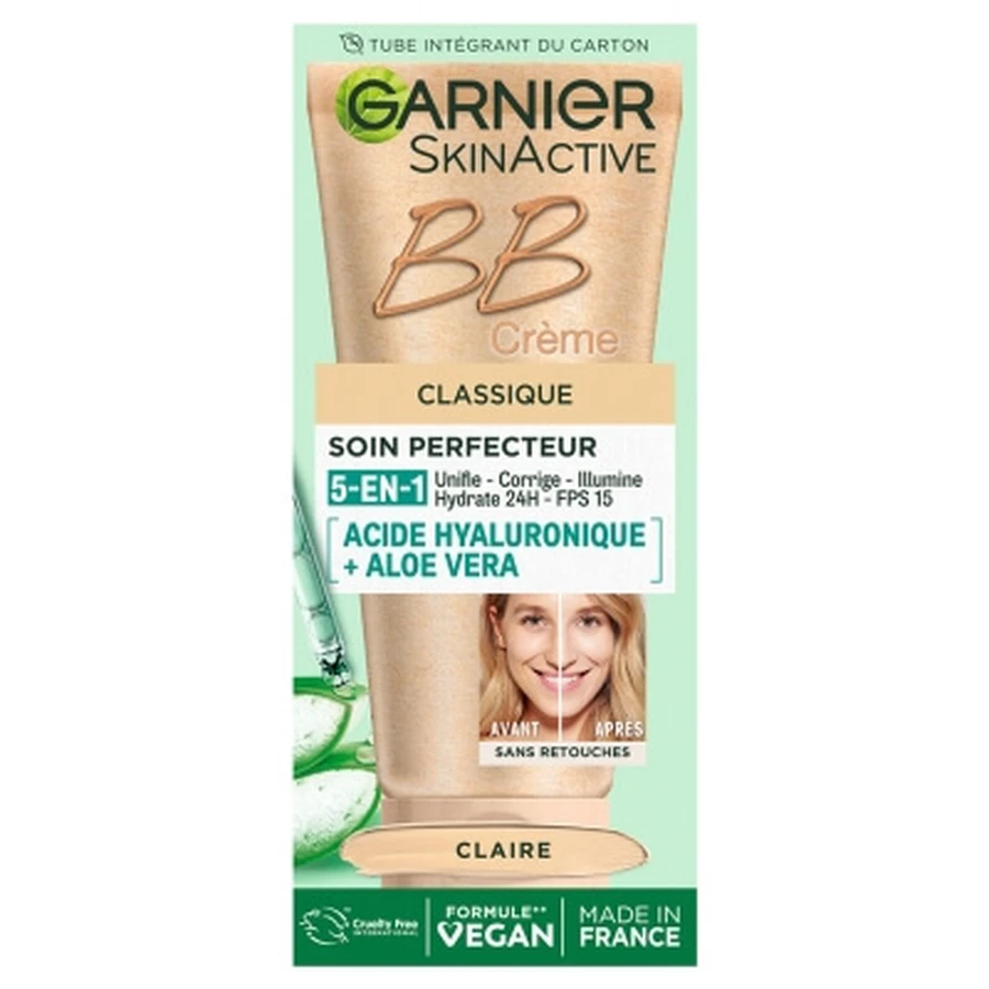 Garnier SkinActive Krem BB 5 w 1 – kuracja wygładzająca SPF 15, 50 ml: ceny i cechy