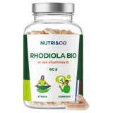 Nutri&Co Biologische Rhodiola, 60 capsules