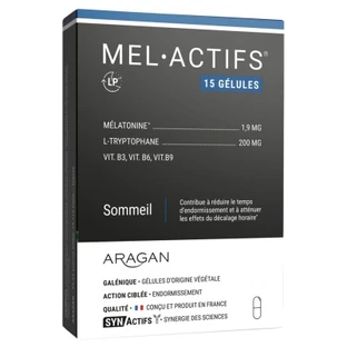 Aragan Synactifs MelActifs 15 Kapseln